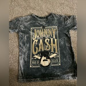 Johnny cash womens tee, xsmall